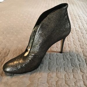 Gianvito Rossi Glitter Vamp Booties